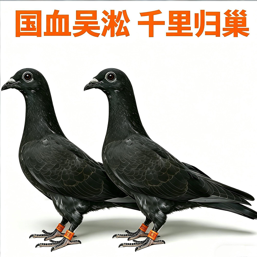 国血吴淞血统纯正 优良赛鸽 千里归巢 信鸽种鸽幼鸽