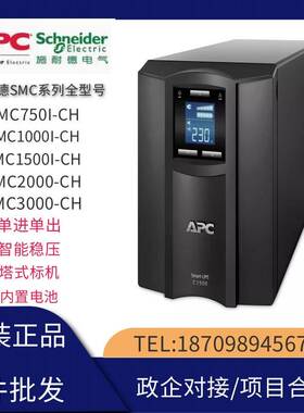 施耐德 SMC750I-CH/1000/1500/2000/3000I-CH在线式UPS不间断电源