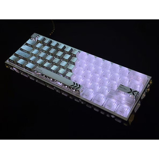 wooting60v2满改键盘双拼透明客制化定制磁轴打瓦全新三角洲打瓦
