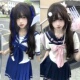 水手服女短袖 肥猫jk原创幼稚园萌款 夏日系百褶裙套装 喵喵物语