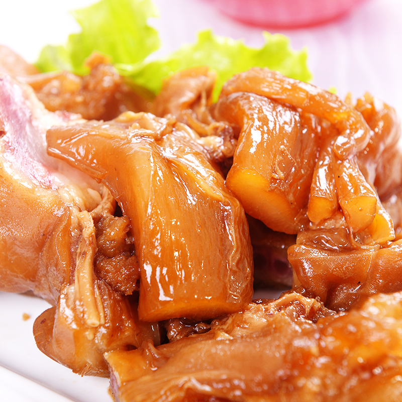 酱牛蹄筋清真食品圣喜酱卤味真空熟食肉类零食即食肉食