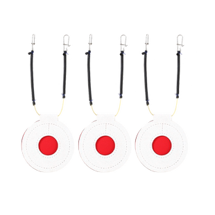 普雷萨斯 可悬挂高纤维靶心加厚金属弹弓靶箱专用手工缝制竞技