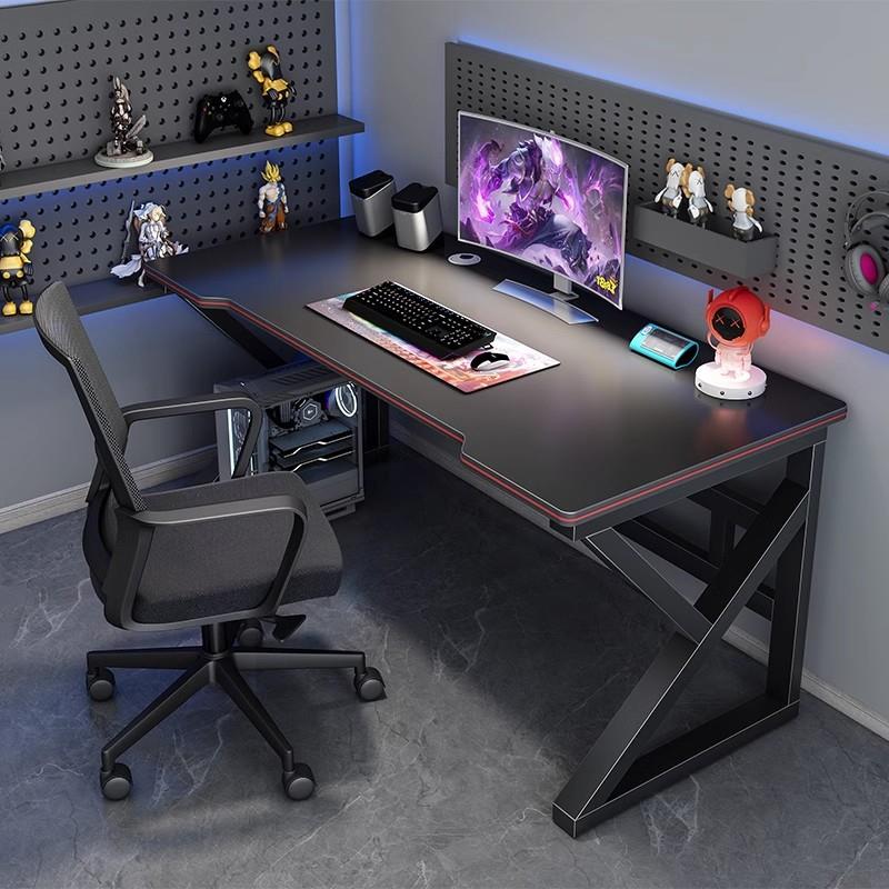 台式电脑桌家用现代办公桌子网红电竞桌椅简易卧室学生学习桌书桌