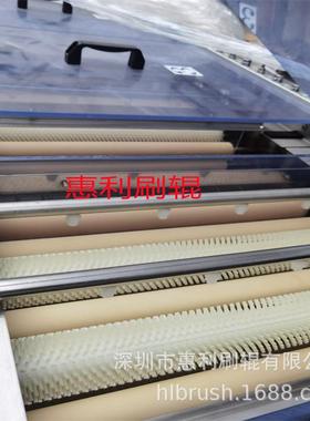 液晶显示玻璃清洗机612毛刷HPVC胶辊可防静电胶辊，清洗毛刷辊