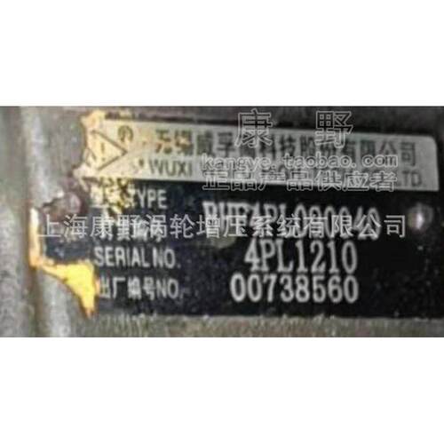 喷油泵4PL1210和BHF4PL1001223989A和1002007203B