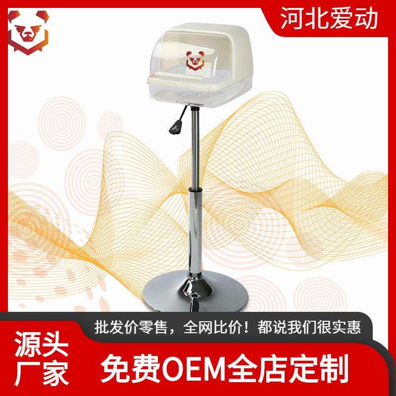 体育镁粉盒可调高度液压升降不锈钢镁粉容器支架体操防滑粉