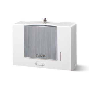 瑞沃VX786免打孔ABS擦手大卷纸盒大盘纸巾架防水厕纸盒方形纸盒架