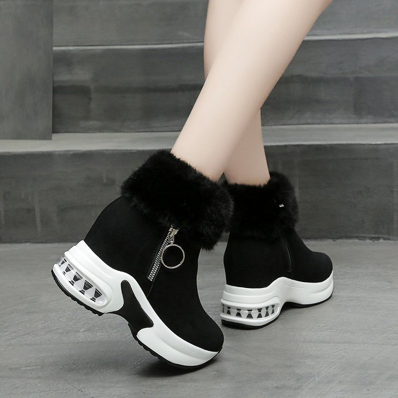 厚底雪地靴女2025新款爆款