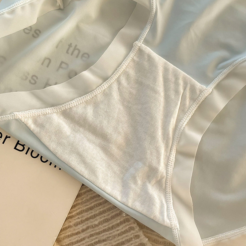 速干内裤女冰丝无痕夏季亲肤薄款甜美少女纯棉亲肤裆三角面膜短裤,女士内衣/男士内衣/家居服,男三角内裤,淘宝优惠券,粉丝福利购,淘宝优惠卷