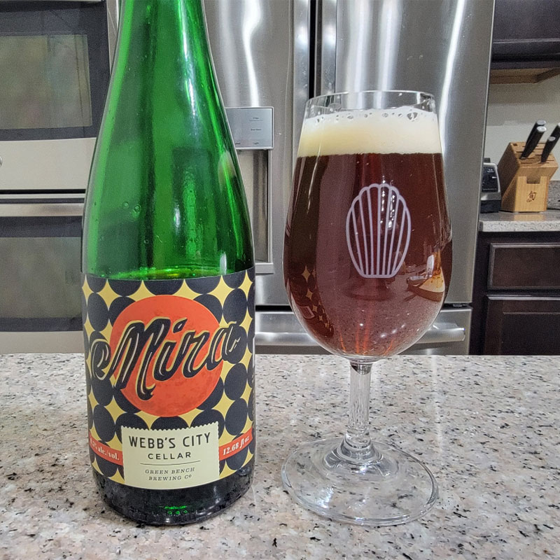 【小女贼】绿色长椅 米拉 桶陈红色艾尔  瓶装 375ml 精酿啤酒