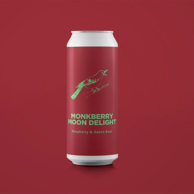 【小女贼】波莫纳岛 奶莓⽉迷醉 树莓酸IPA 听装 440ml 精酿啤酒