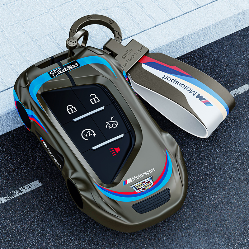 2025款凯迪拉克XT5钥匙套25新款xt5专用尊贵铂金型汽车金属包扣壳