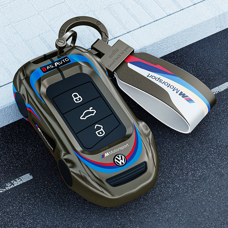 2024款大众迈腾330豪华钥匙套b9专用男士新款迈腾380壳女汽车扣包