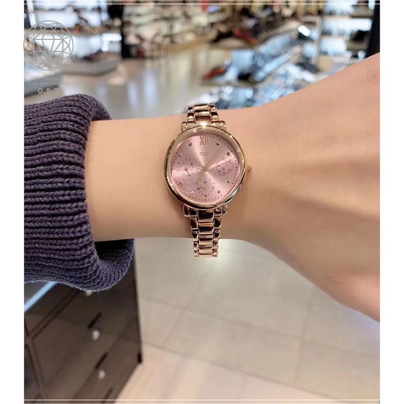 金色机芯女士手表专柜特价折扣