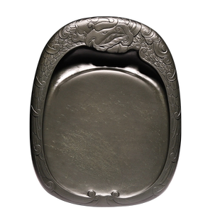 国家非遗安徽歙砚纯手工青鸾献瑞龙尾山古罗纹坑山顶水波纹天然老坑原石精品高档文房四宝珍藏书法收藏砚台