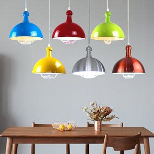 麻将室专用灯简约现代办公室灯创意个性吧台灯餐厅灯led超亮灯具