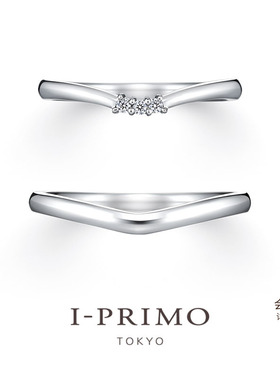I-PRIMO对戒 NAPAEA山谷精灵 真钻黄金铂金情侣戒 iprimo艾璞俪梦