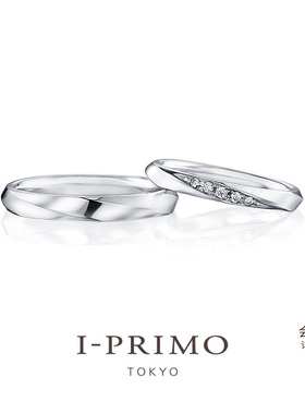 I-PRIMO对戒 FORTUNA命运之轮 钻石黄金情侣婚戒求婚戒   iprimo