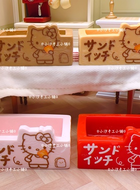 定制仿真微缩食玩面包kt筐diy奶油胶树脂饰品配件娃屋摆件捏捏盘