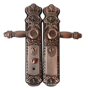 防盗门把手防盗门锁具配件拉手进户门锁235孔距不分左右