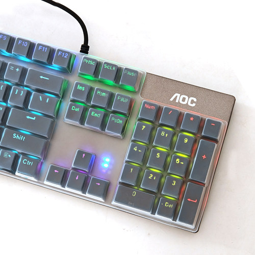 适用aoc机械键盘膜GK410保护防尘