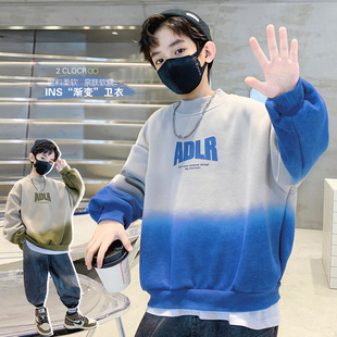 童装男童卫衣2025新款儿童秋装上衣春秋款中大童秋季男孩潮宽松