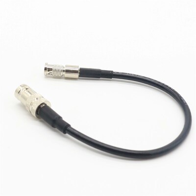 高清线HD BNC转SDI BNC 6G 4K 12G迷你mini-BNC小Q4公头连接线