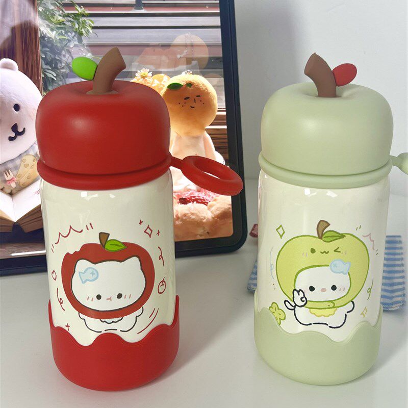 爆款卡通水杯316不锈钢保温杯小巧口袋杯防摔校园风可爱女生便携