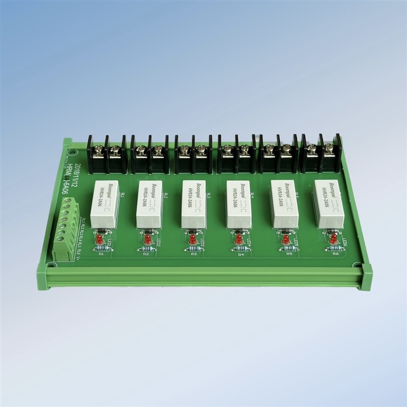 高压转换板 高压干簧继电器模组 HRM-6A06 05V/12V/24V 全PCB插脚