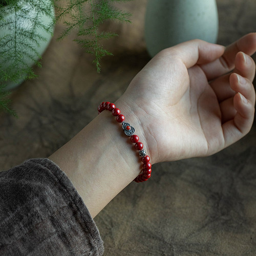 朱砂福禄手串高级感礼物送女友