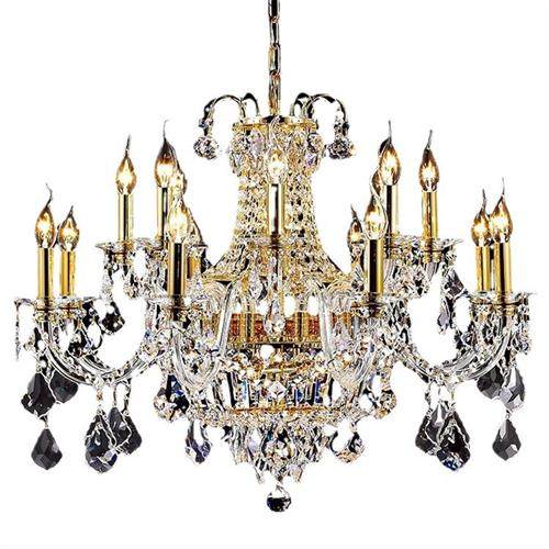 欧式水晶客厅吊灯轻奢现代简约大气餐厅卧室灯具美式别墅灯饰