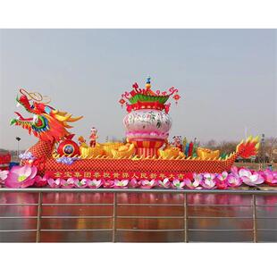 大型花灯制作水上乐园花灯大型花灯景观陈装灯光节LED造型灯装饰