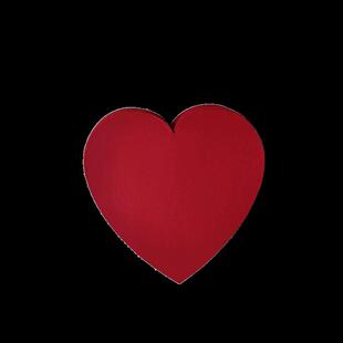 新款大红色心形彩色卡纸婚各种形状喜事爱心中国红色星星