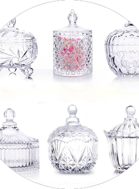 大颗粒粗盐净宅容器水晶碎石消磁碗御守盐储物罐带盖器皿装饰摆件