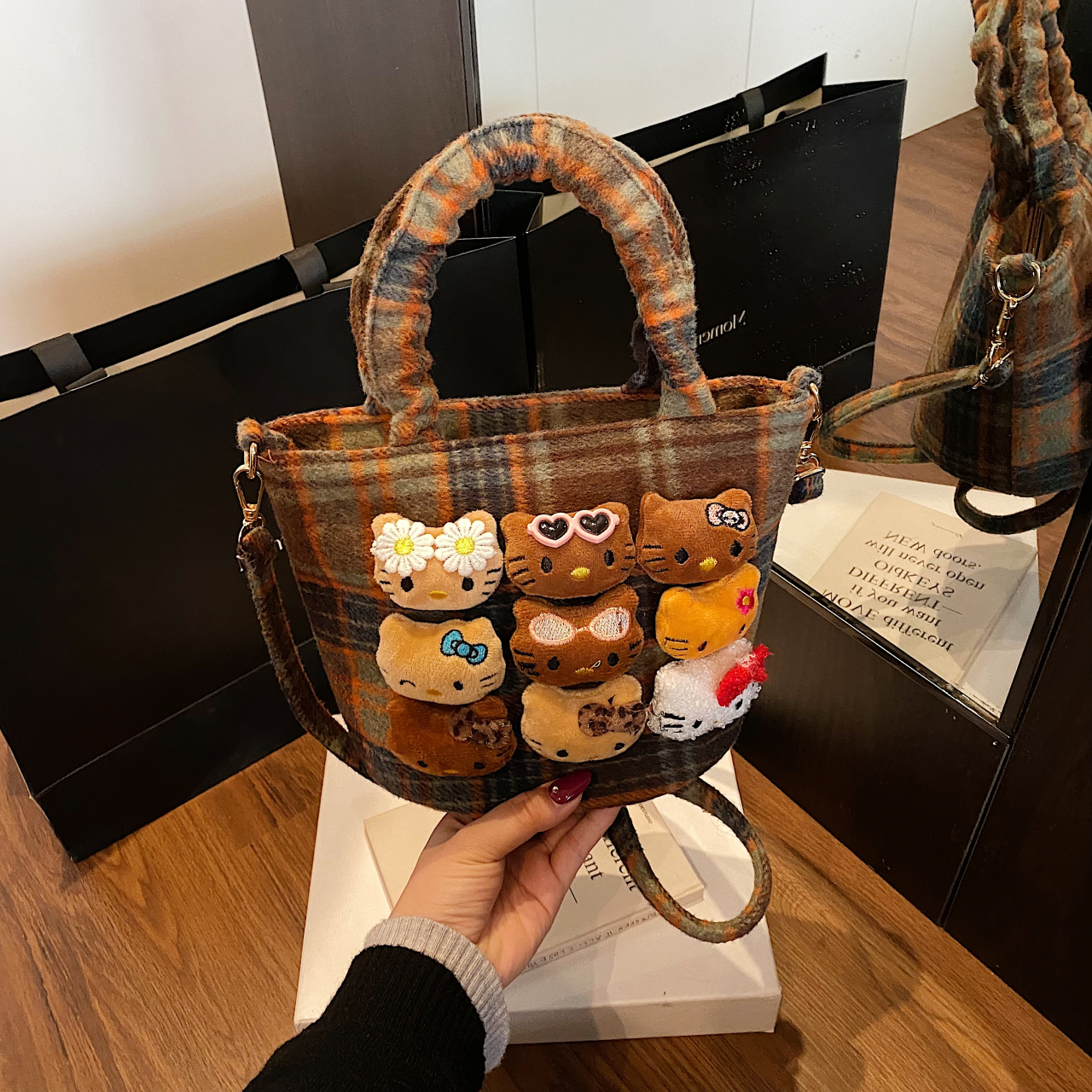 HelloKitty可爱水桶包2025新款