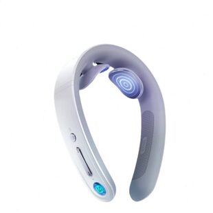 SKG颈椎按摩器G1豪华版3代蓝牙智能操控颈部按摩仪热敷脉冲7QB