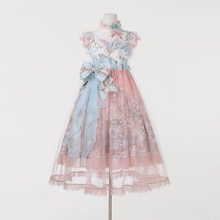 设计师的礼物原创云端游乐园洛丽塔连衣裙日常可爱Lolita甜美裙子
