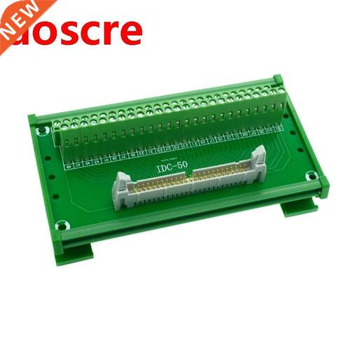 IDC50 male to 50P terminal block breakout board IDC50 connec