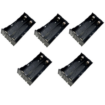 5PCS  Storage Box Holder Case For 2 X 18650 .7V Recharge