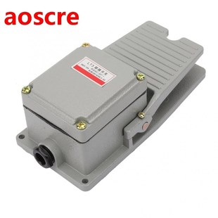 Foot Pedal Switch Nonslip Aluminum Shell Momentary Pedal Sil