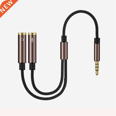 3.5mm 1 To 2 Y Splitter Cable Adapter Earphone Headphone Jac