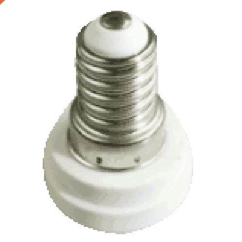 10 Pcs E14 To E12 Adapter Converter Lamp Holder Base Socket