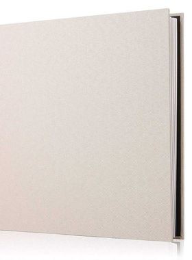 Photo Album Scrapbook Linen DIY Memory Book Thick Pages with