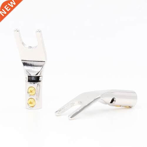4Pcs moonsaudio 99.998% pure Copper Rhodium Plated Speaker C