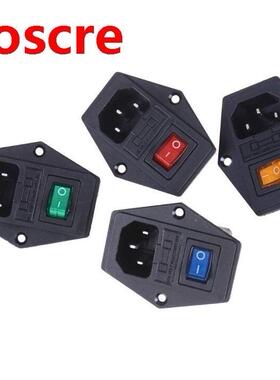 Free Shppng 1pcsHot 10A 250V nlet Module Plug Fuse Swtch