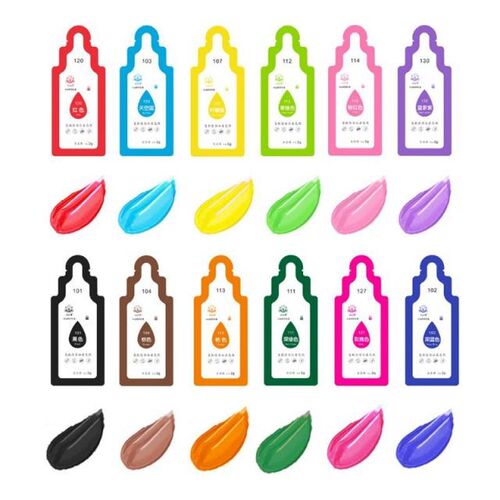 12Pcs Edible Food Pigment Coloring Fondant Cake Decorating H