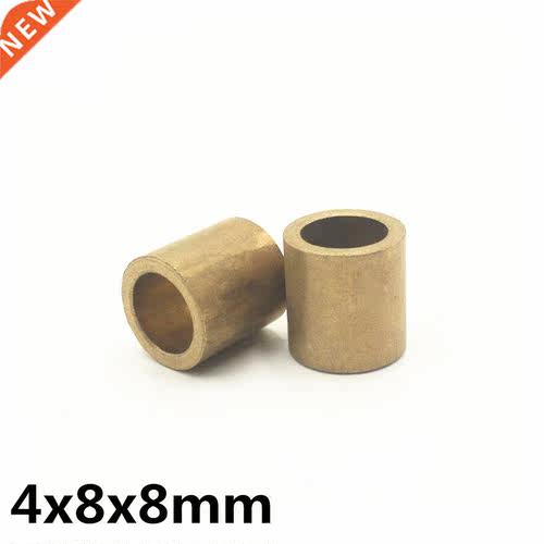 10pcs 4x8x8mm FU-1 Powder Metallurgy oil bushing porous bear
