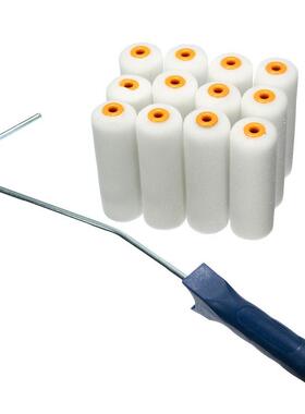 13Pcs/Set 100mm Craft Paint Foam Rollers Decorators Brush Sm