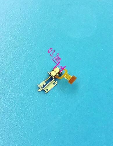 Miniature screw stepper motor, .mm diameter micro stepper