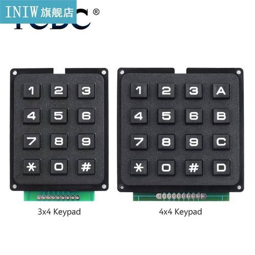 New 12/16 keys Switch Control Matrix Array Keypads Keyboard
